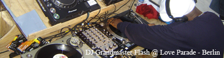 DJ Grandmaster Flash @ Love Parade